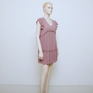 La Miel Ruffle Mini Dress